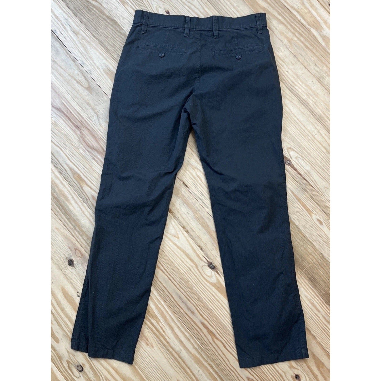 Gap Men's Tailored Fit Straight Grey Khaki Pants Size 28x30