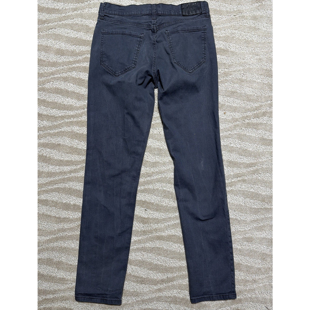 Mutual Weave slim Straight Fit Jeans Men's 32x34 Gray Denim stretch