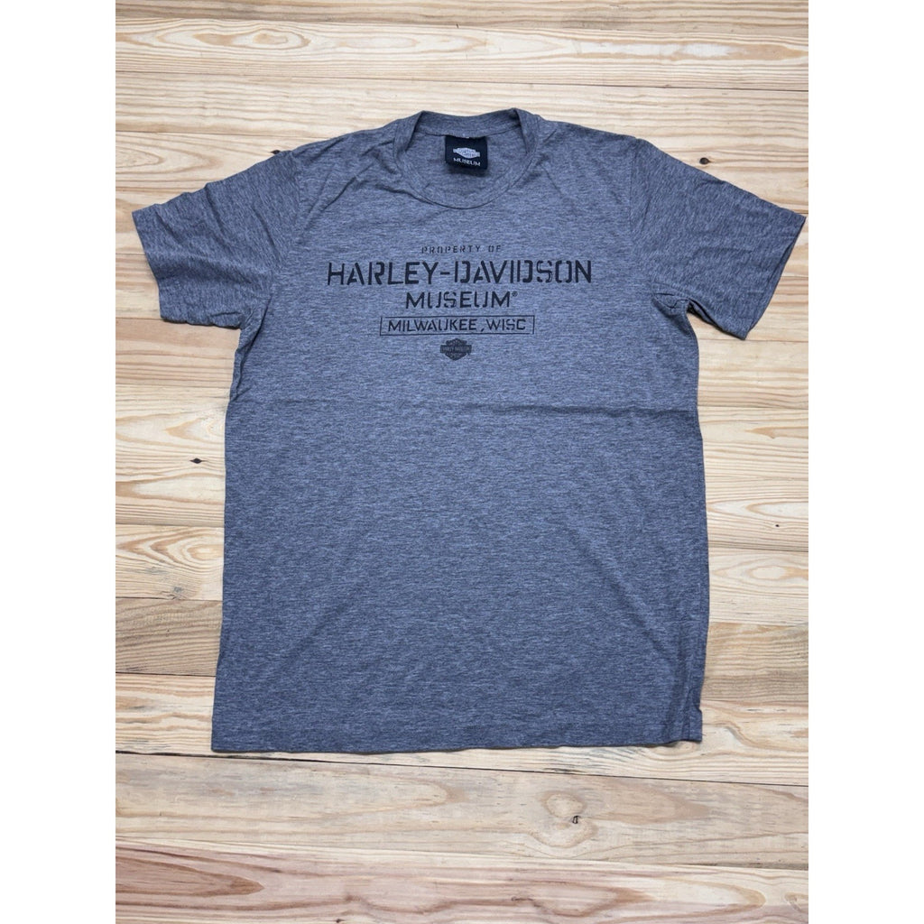 Harley Davidson Museum Milwaukee, WISCONSIN Medium Vintage T-shirt Gray 2011