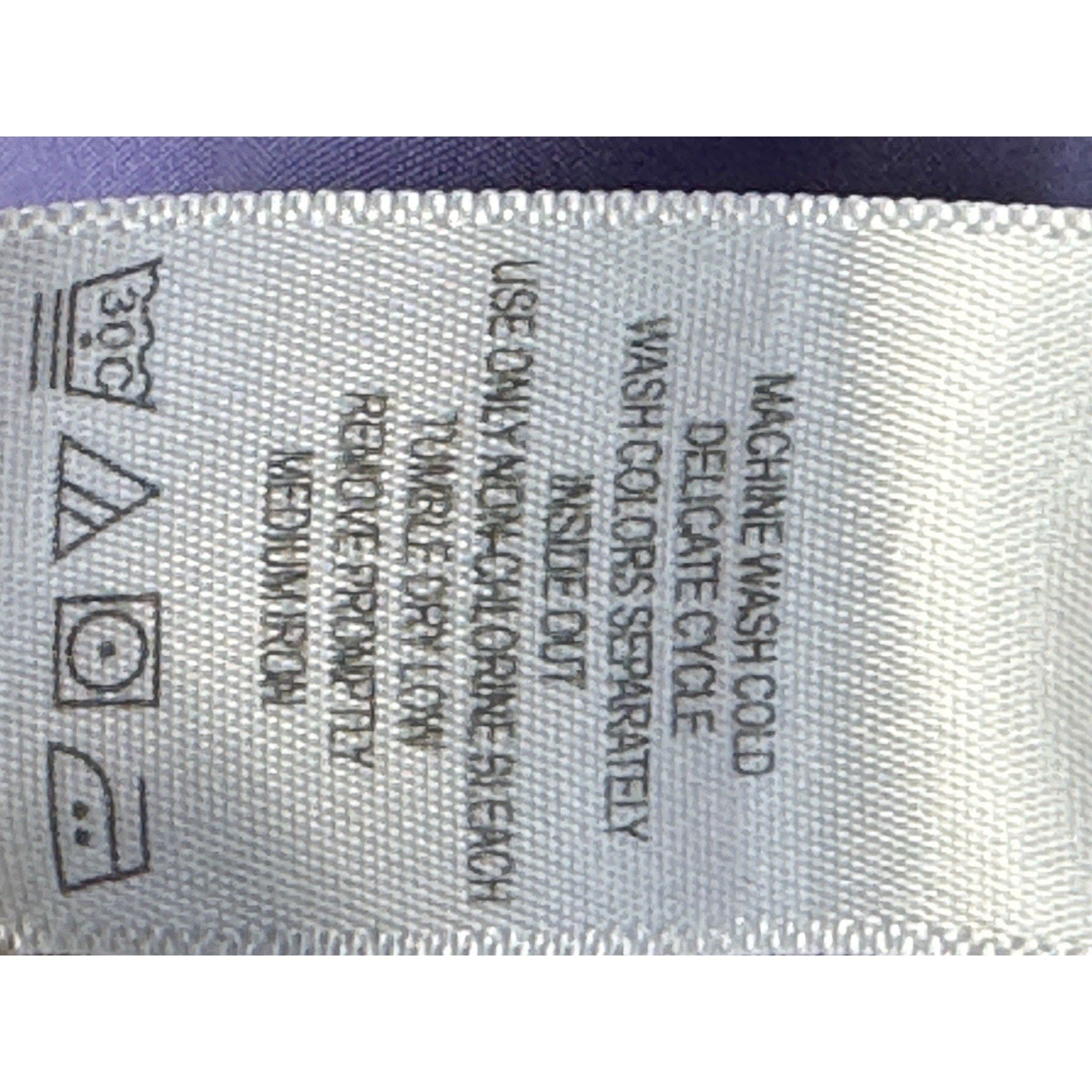 Only Necessities Button Up Blouse Plus Size 2X Purple Short Sleeve