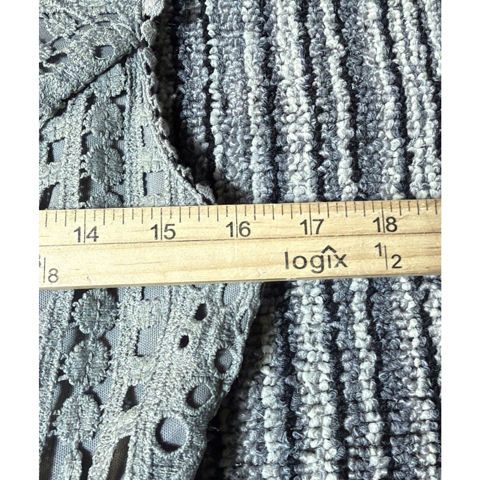 Altar'd State Gray Grey Lace Dress Size Medium - Beautiful!