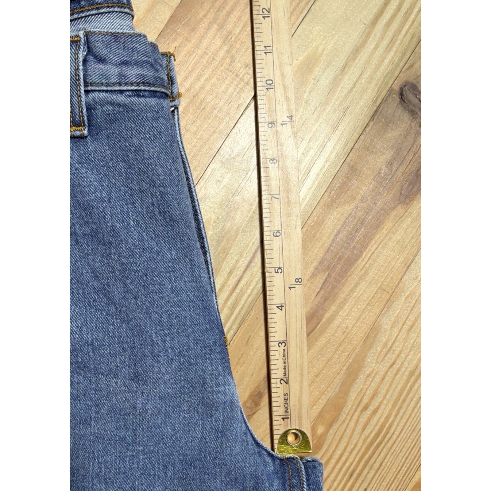Cruel Girl Relaxed Tapered High Rise Womens 13R Denim Blue Jeans Y2K 90s 31x31