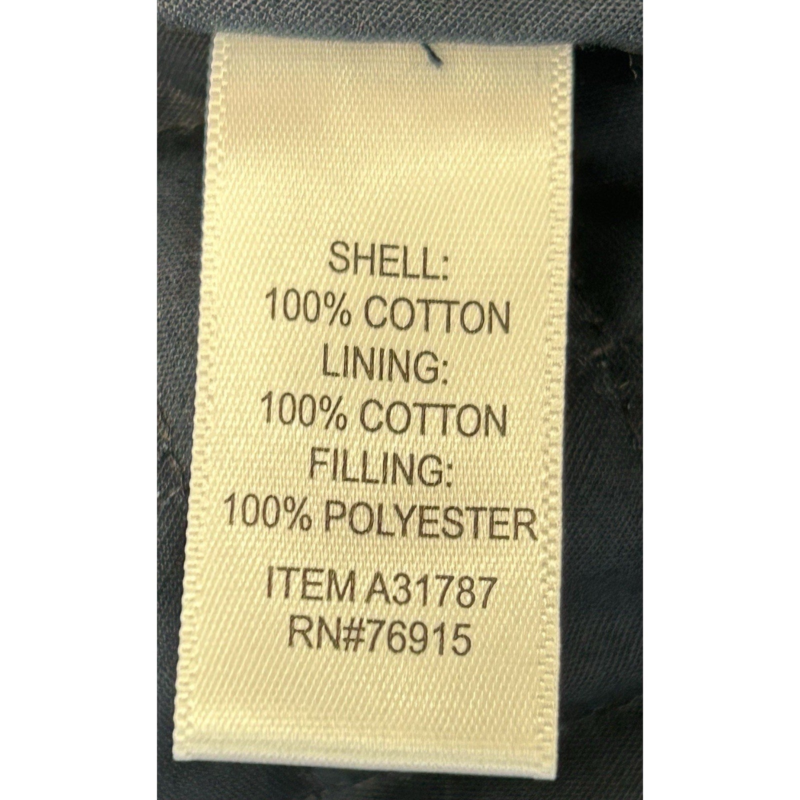 Appleseeds Women’s Petite PM Navy PLAID Quilted lined Jacket