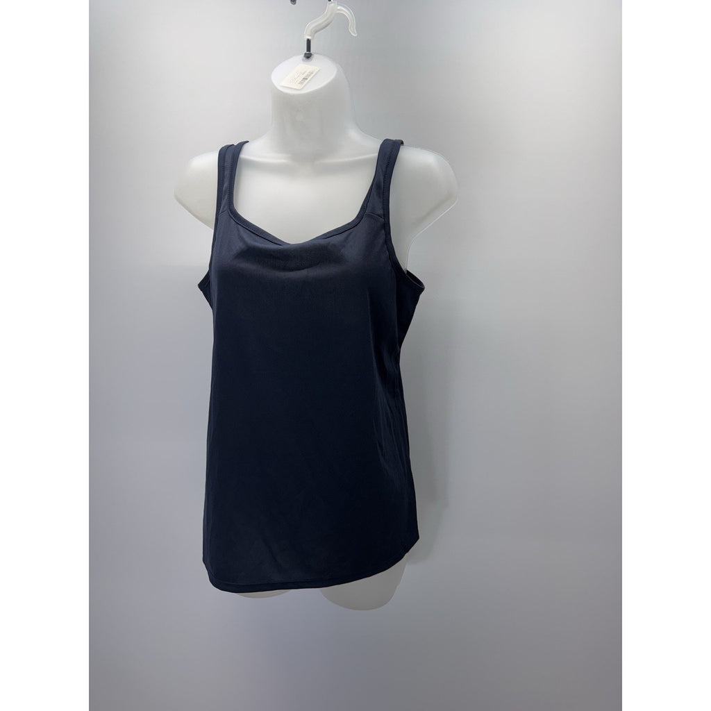 Women’s Performance Tank Top Medium Navy Blue Quick Dry