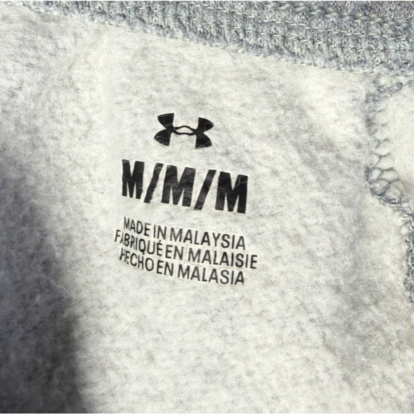 Ole Miss Rebels Team Fleece Joggers Medium Gray Soccer Under Armour Excellent