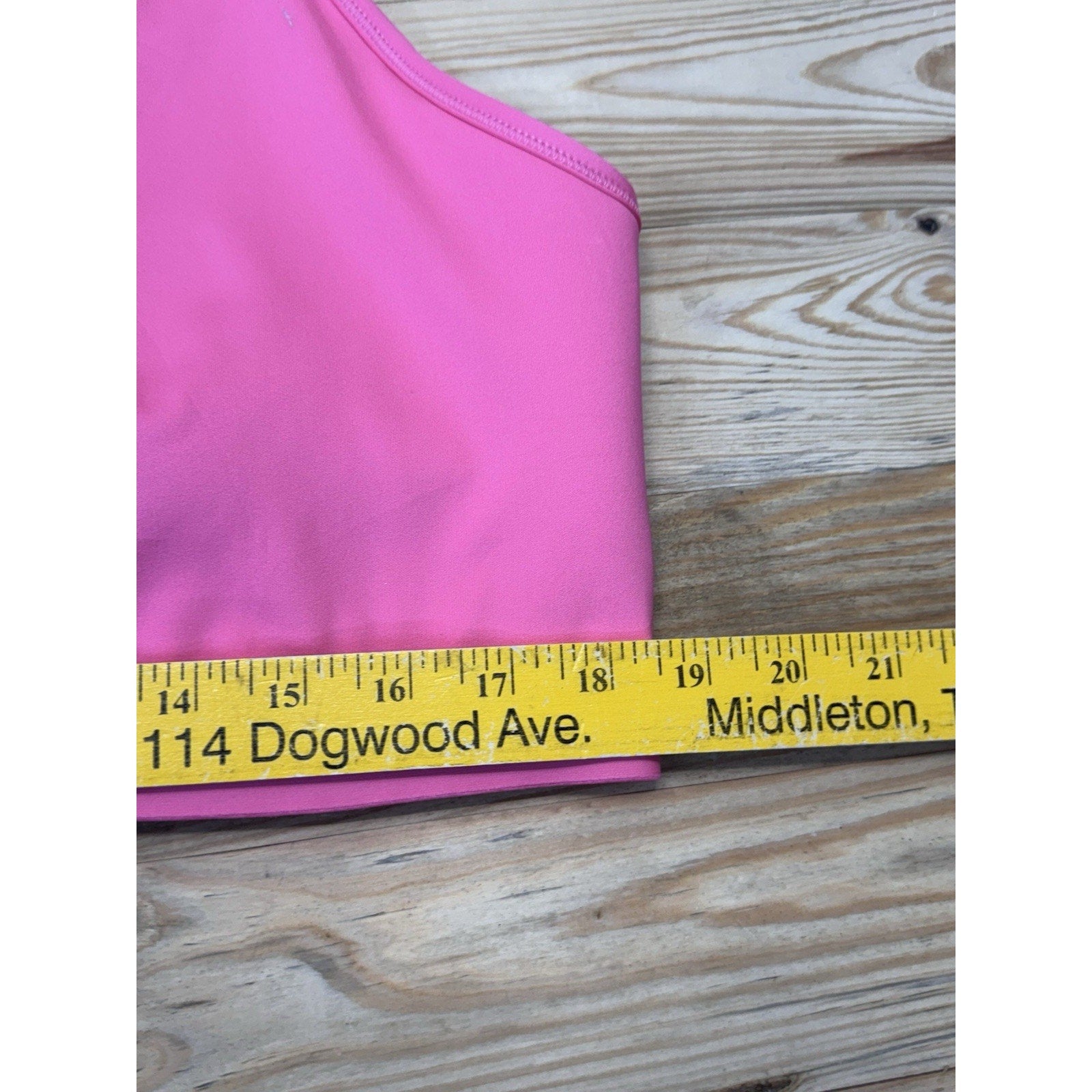 AVIA Women Ventilated Molded Cup Bra Size XXL (22) Hot Pink Hook Loop Closure