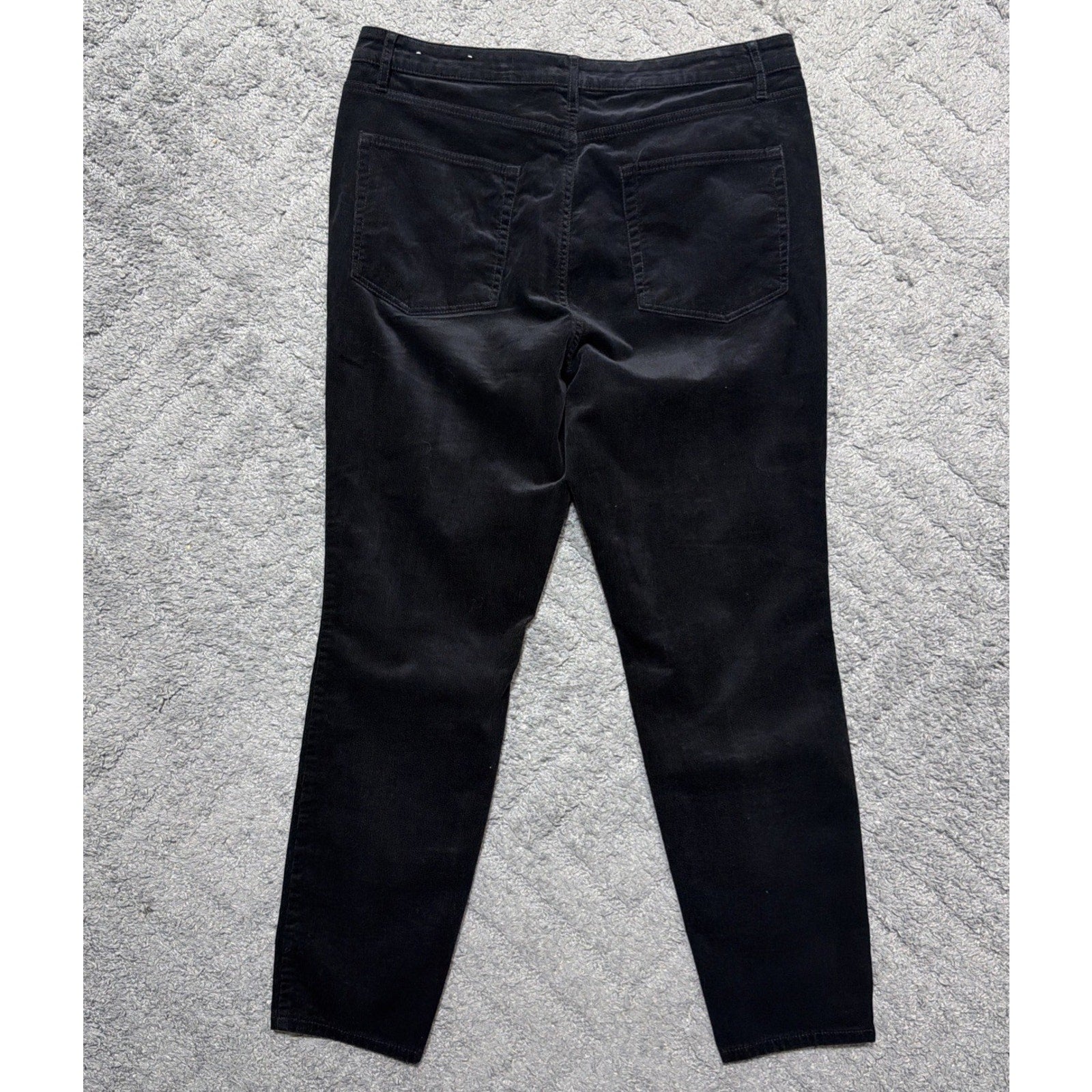 Ann Taylor LOFT Curvy High Waist Skinny Corduroy Pants Size 16/33 Mint 36x28.5