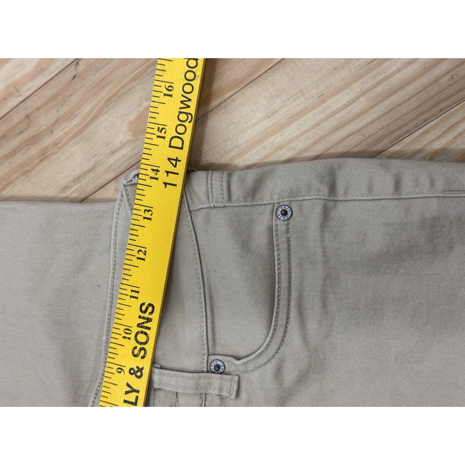 Aeropostale Jeans Women's Size 4 High Rise Jegging Tan Stretch