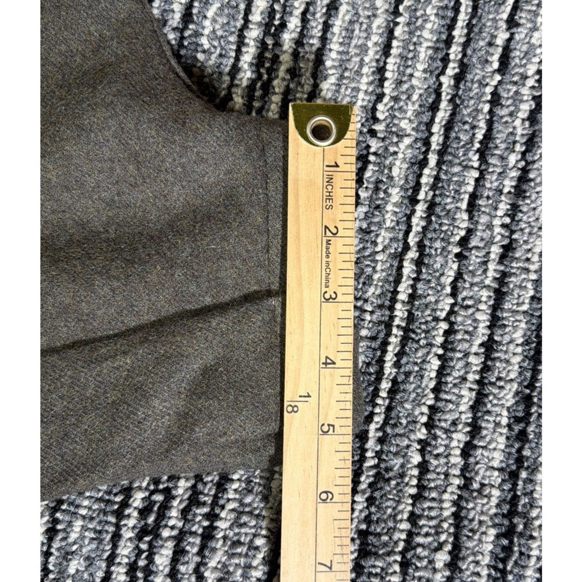Anthropologie Hei Hei Women's Green Lined Wool Blend Mid Rise Shorts Size 6 30x5