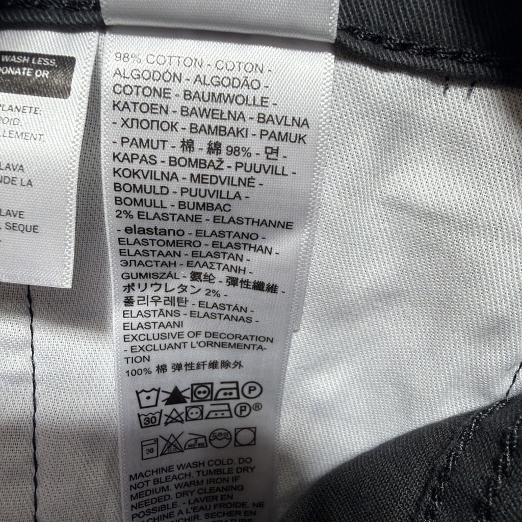 Levis 541 Athletic Taper Stretch Mens Jeans Dark Gray 36x34 New W Tags