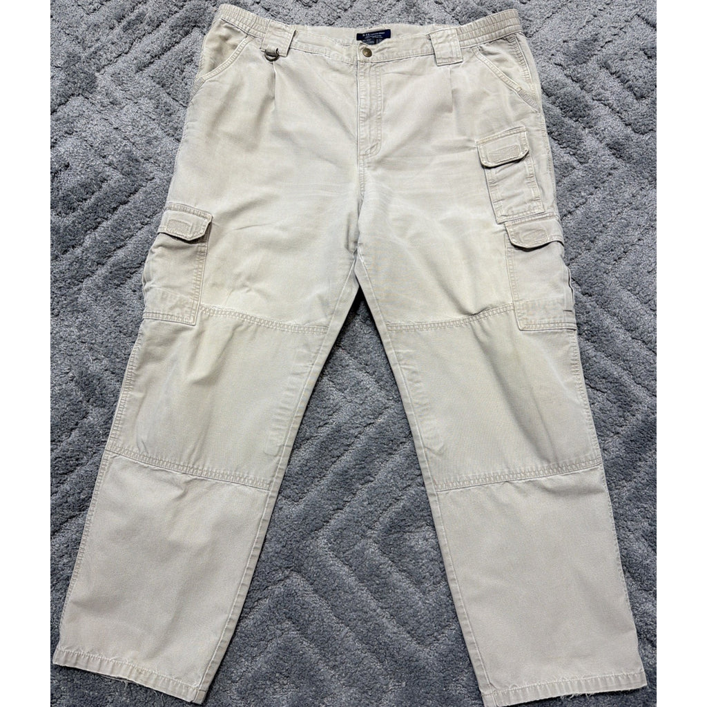 5.11 Tactical Pants Men 40x32 Beige Utility Cargo Workwear First Responder 74251