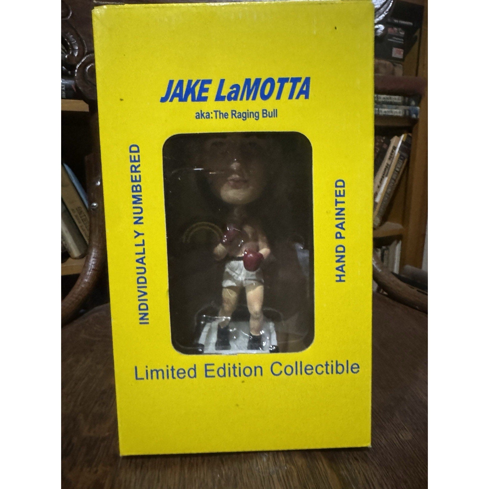 Jake LaMotta Raging Bull Limited Edition Bobblehead 2003 ASI Boxed Numbered