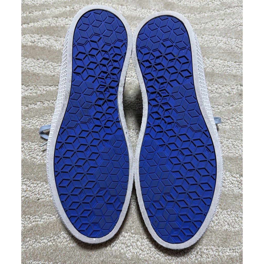 K-swiss Womens Baby Blue Shimmer Donavon Sneakers Sz 10 95633-482-M