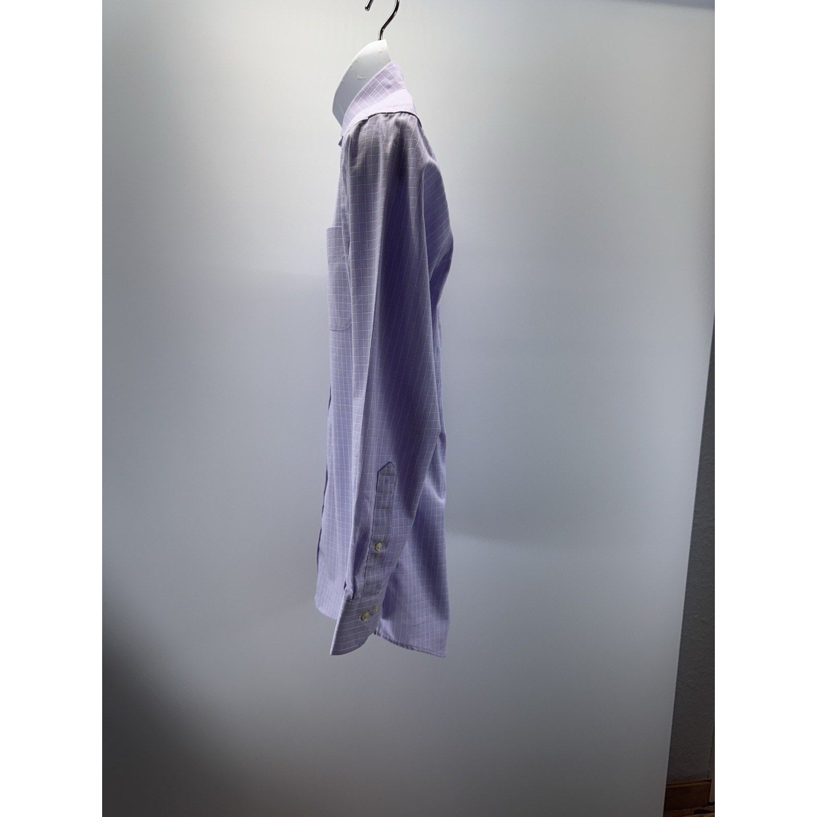 Polo Ralph Lauren Slim Fit Purple Button Down Shirt Size 15 32/33