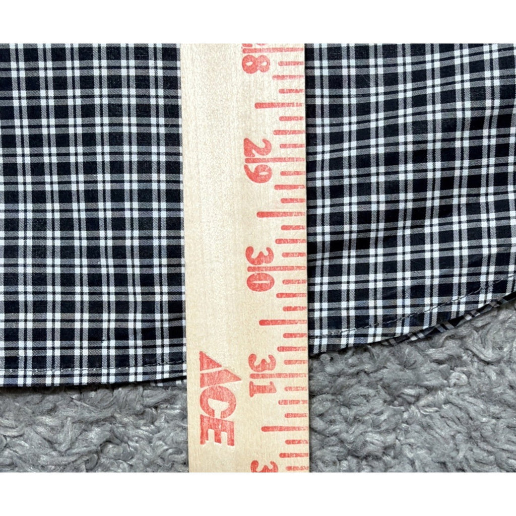 Ralph Lauren Classic Fit Oxford Gingham Check Shirt Casual Button-Up Size XL