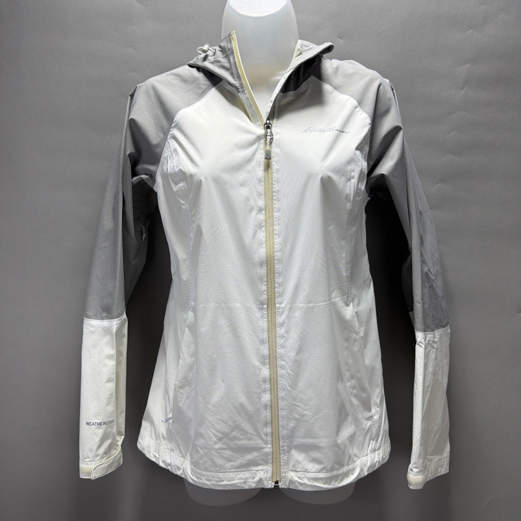 Eddie Bauer WeatherEdge Hooded Waterproof Wind Jacket Size Women’s XS