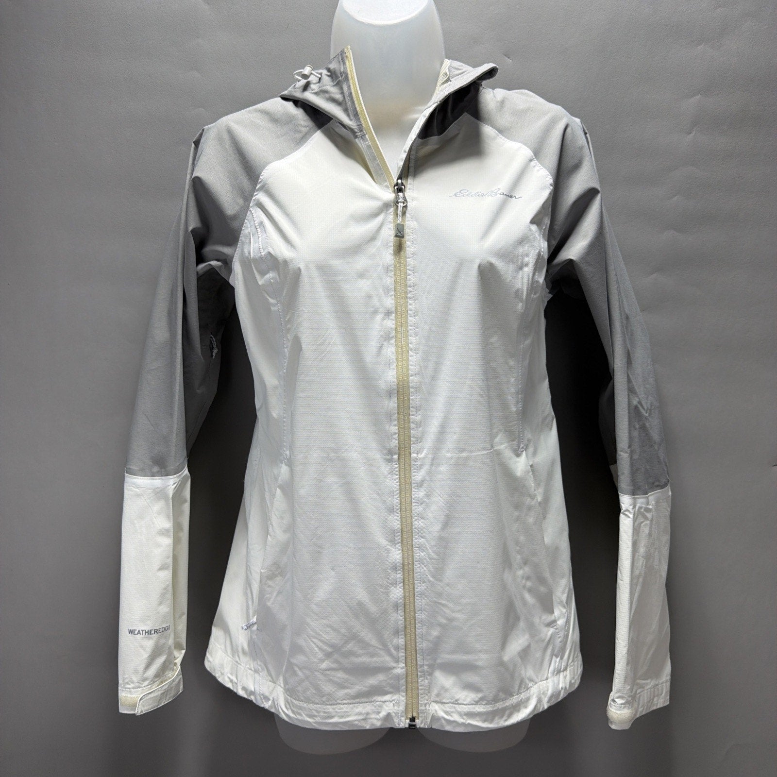 Eddie Bauer WeatherEdge Hooded Waterproof Wind Jacket Size Women’s XS