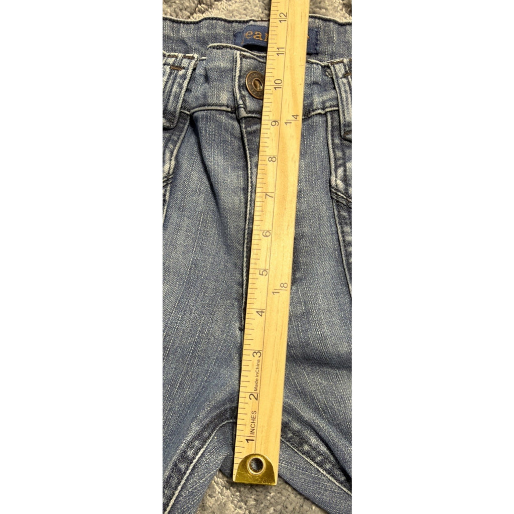 Jeanstar Jeans Flap Pocket Flare Leg Boho Denim Womans Vintage Size 10 31x31