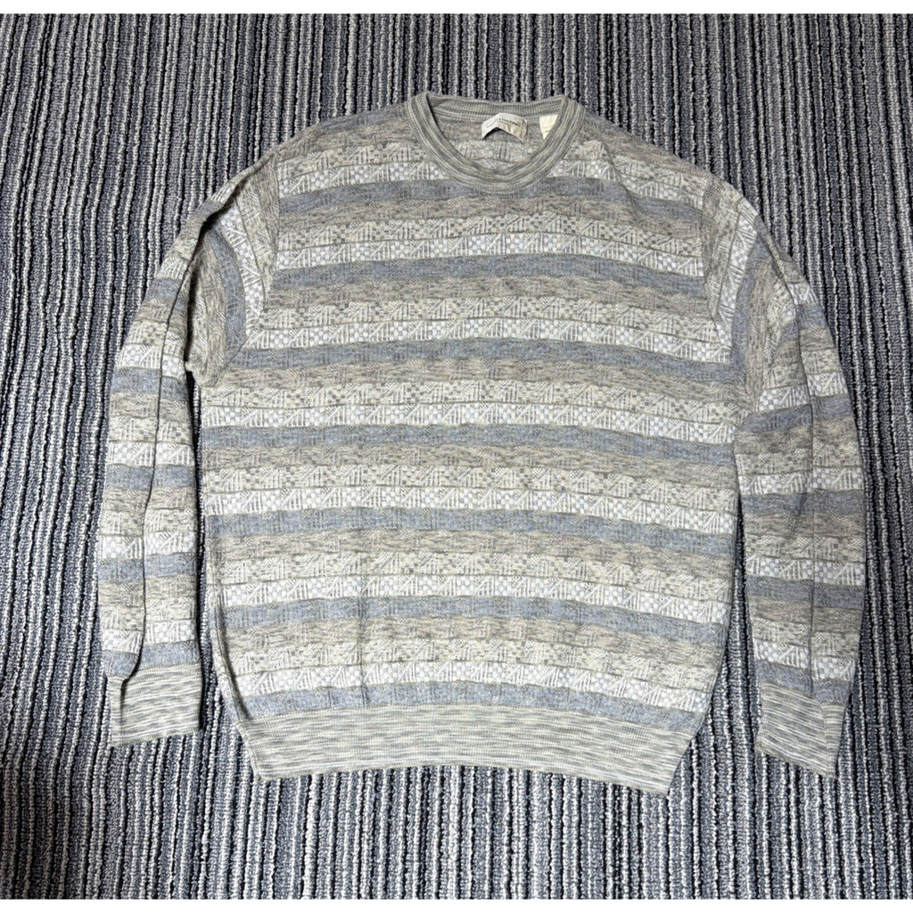 Pronto Uomo Firenze Made In Italy Men’s Long Sleeve Wool Pullover Sweater Size L