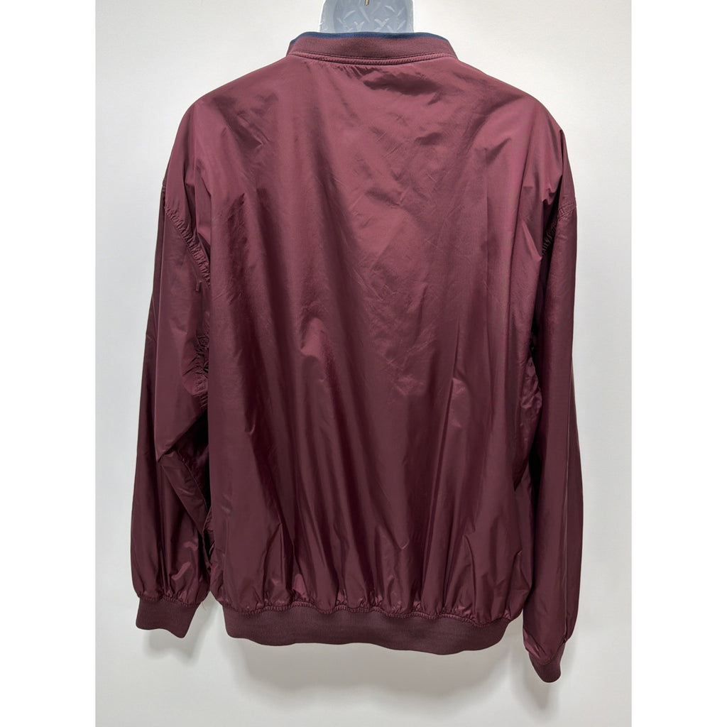 VTG Dunbrooke Authentic Outerwear Pullover Mens L Lined Windbreaker Golf