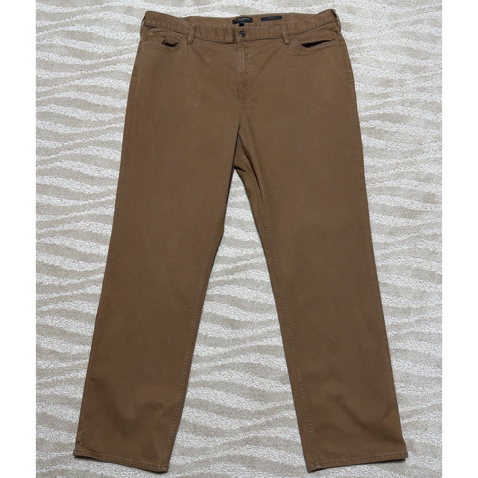 Banana Republic Slim Fit Traveler Jeans Mens 5 Pocket Pants Stretch Size 42x34