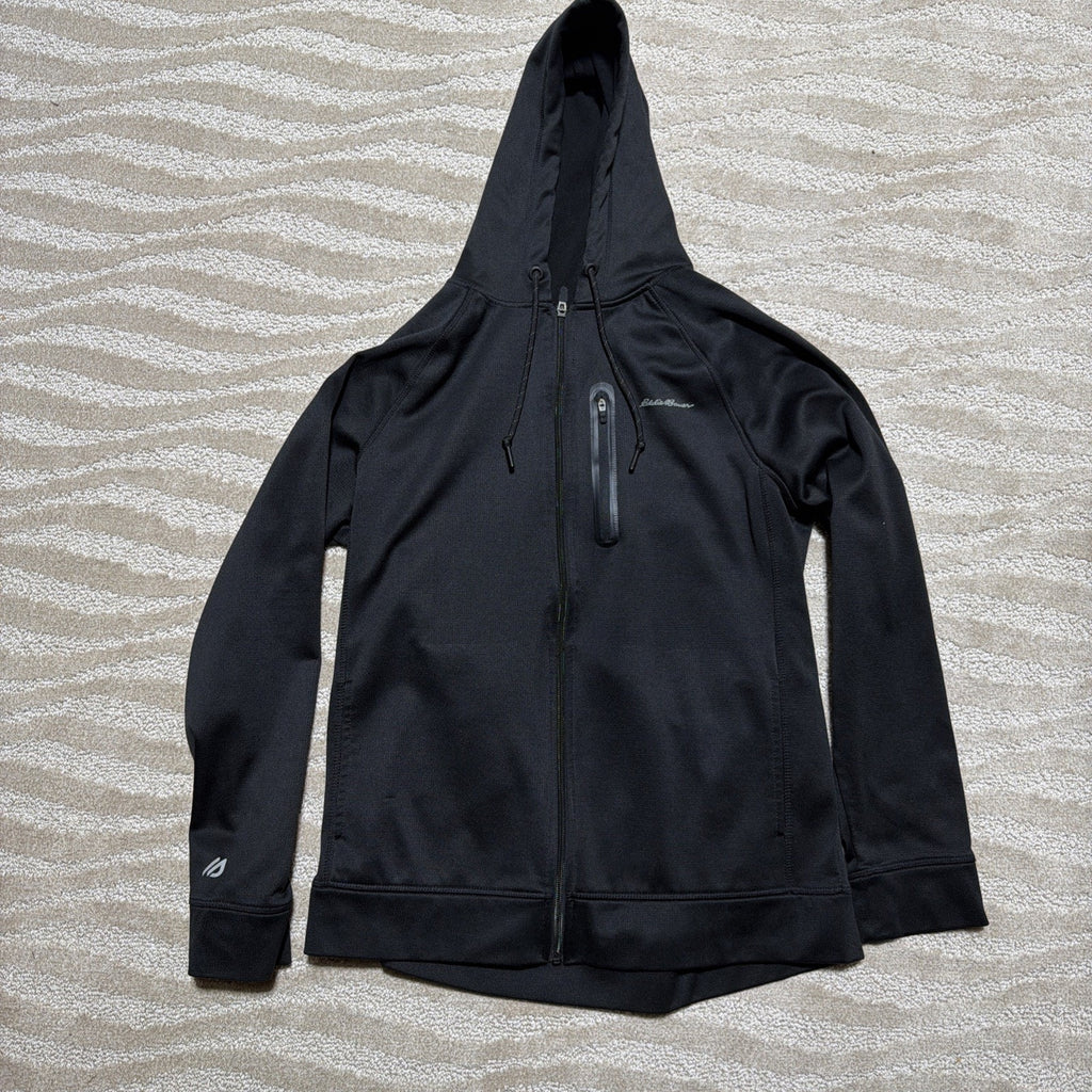 Eddie Bauer Freedry Men's M Jacket Full Zip Performance Hoodie Logo Outerwear