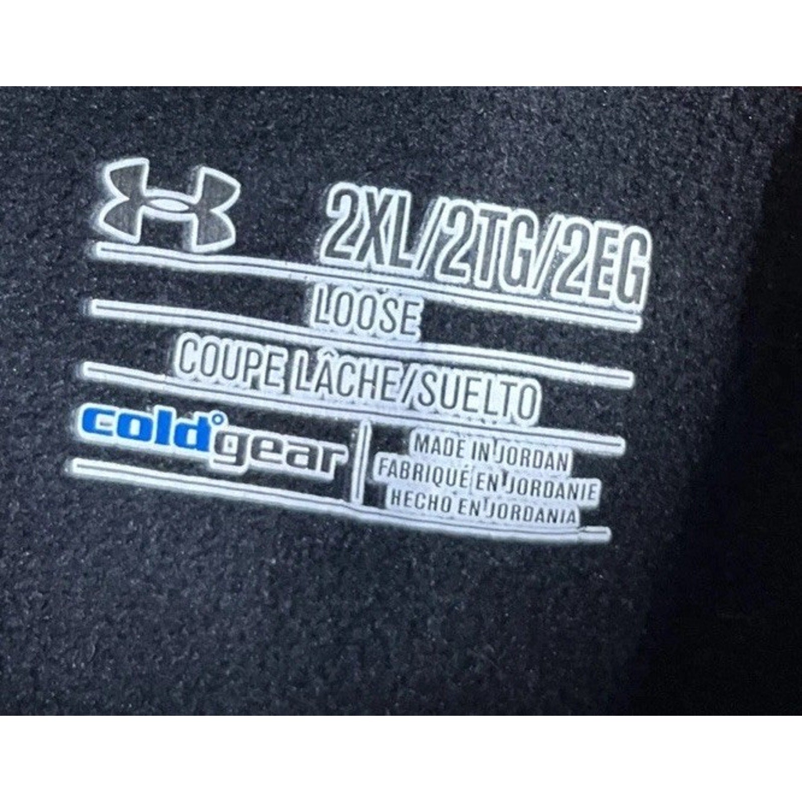 Men's Under Armour Coldgear 1/4 Zip Infrared Pullover 2XL