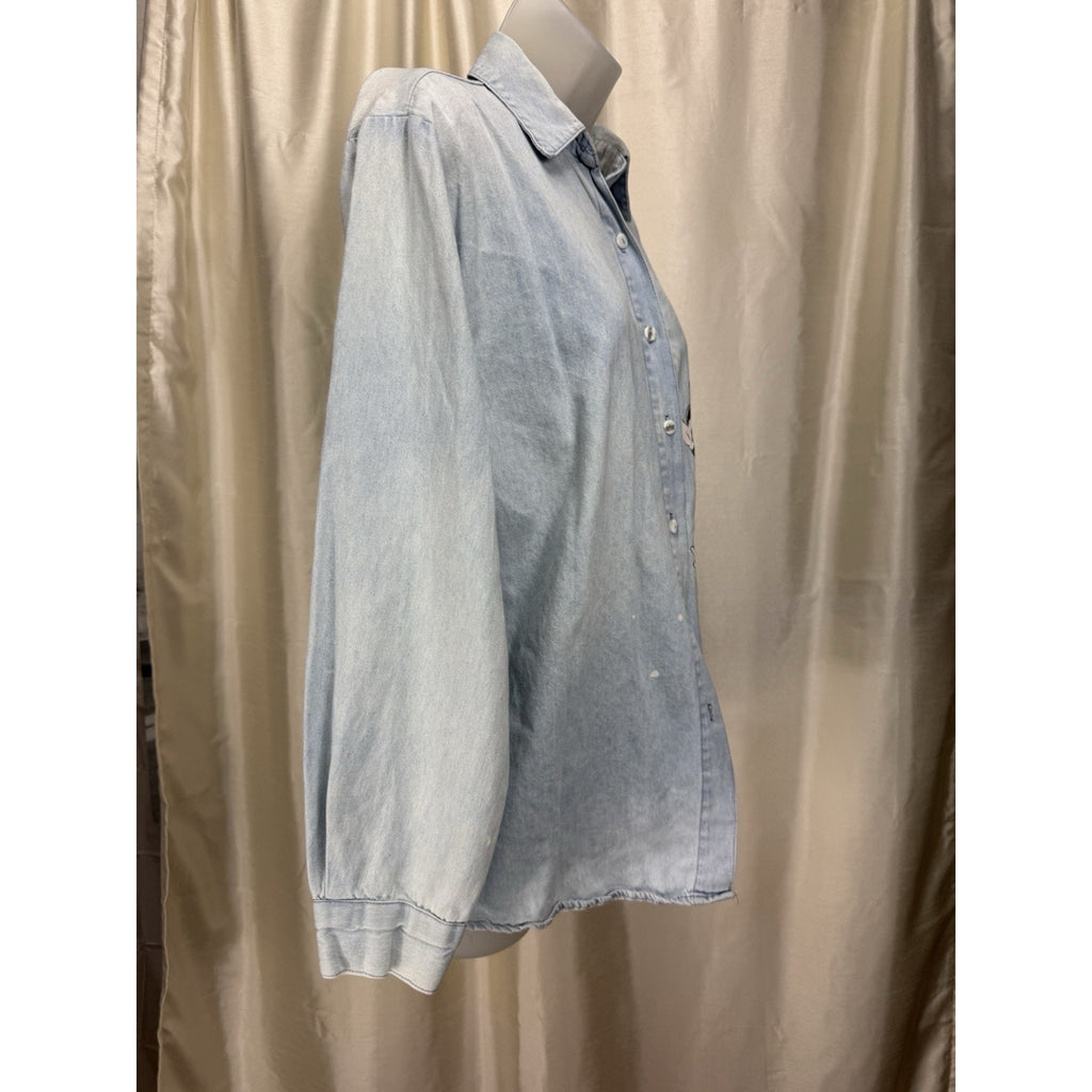 Vtg 80’s Disney Jerry Leigh Mickey, Minnie And Goofy Polo Size Large Destressed