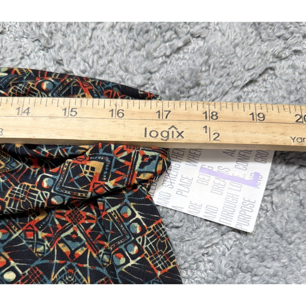 LuLaRoe Size Large Maxi Skirt Aztec Print Stretch Knit Long Women’s L New