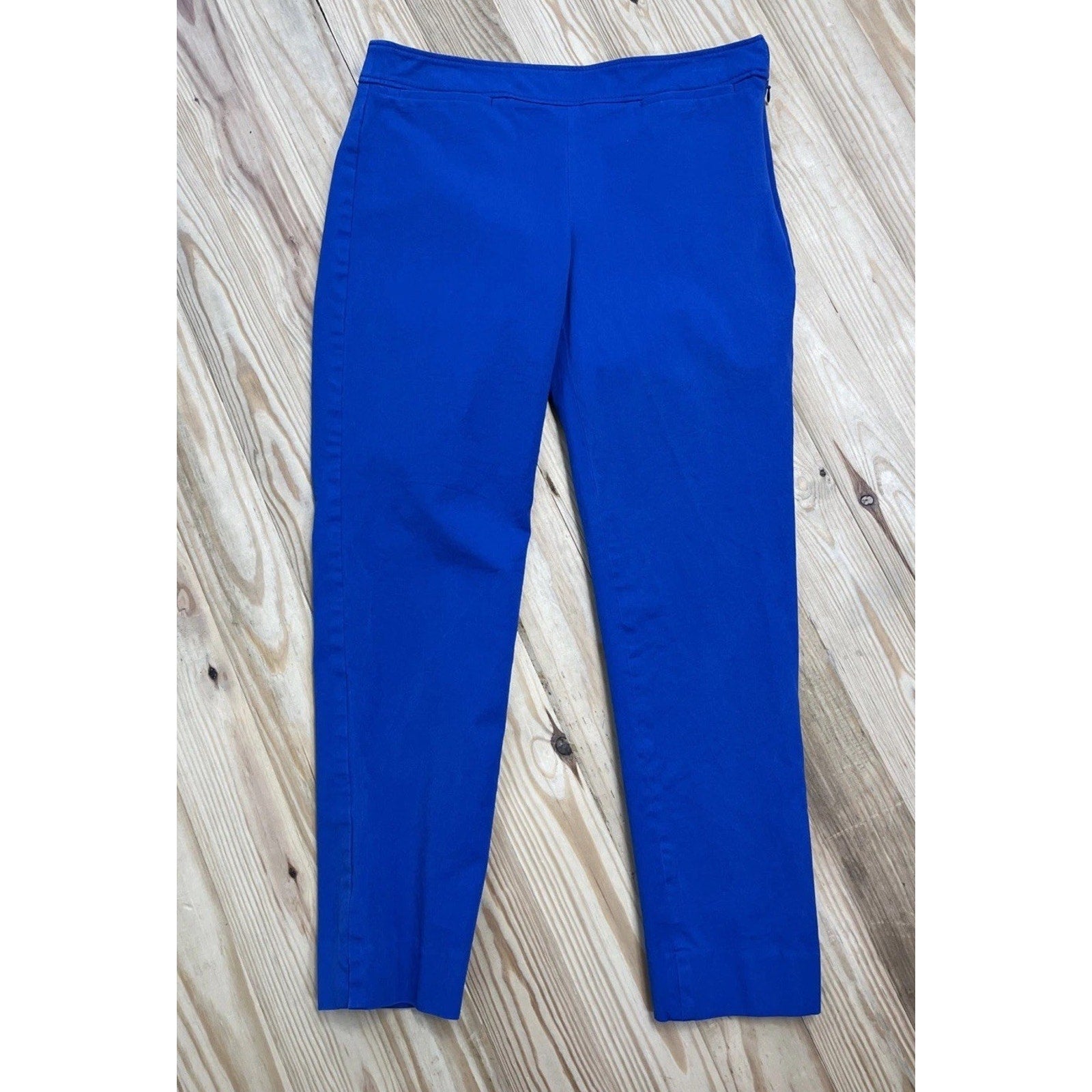 Talbots Chatham Ankle Pants In Royal Blue Size 6p Casual Corpcore