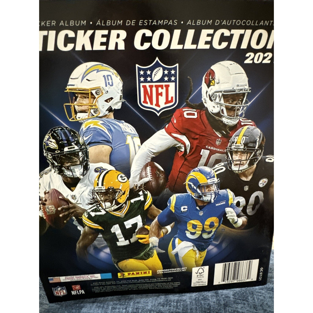 Panini 2021 NFL Sticker Collection Album Only NEW Old Stock