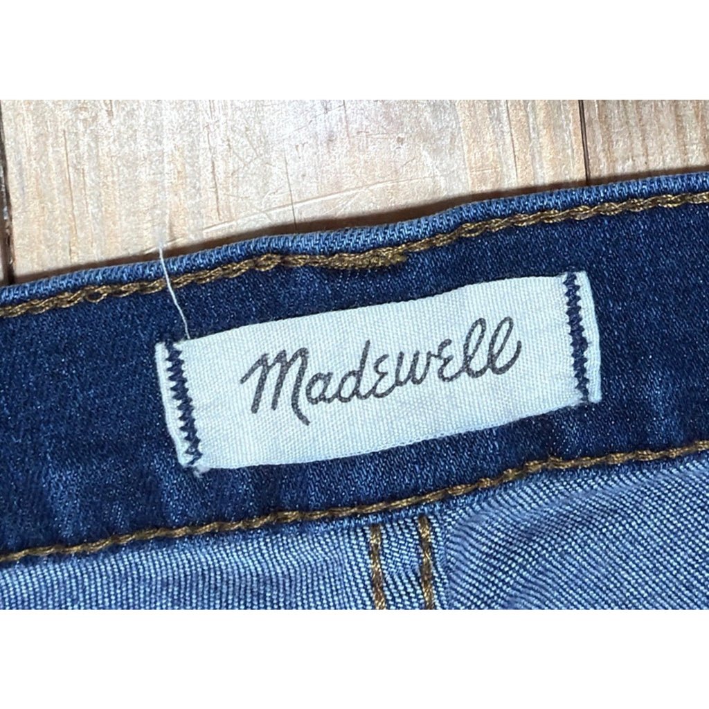 Madewell Women's 9" High Rise Skinny Jeans Blue Size 28 Denim Casual