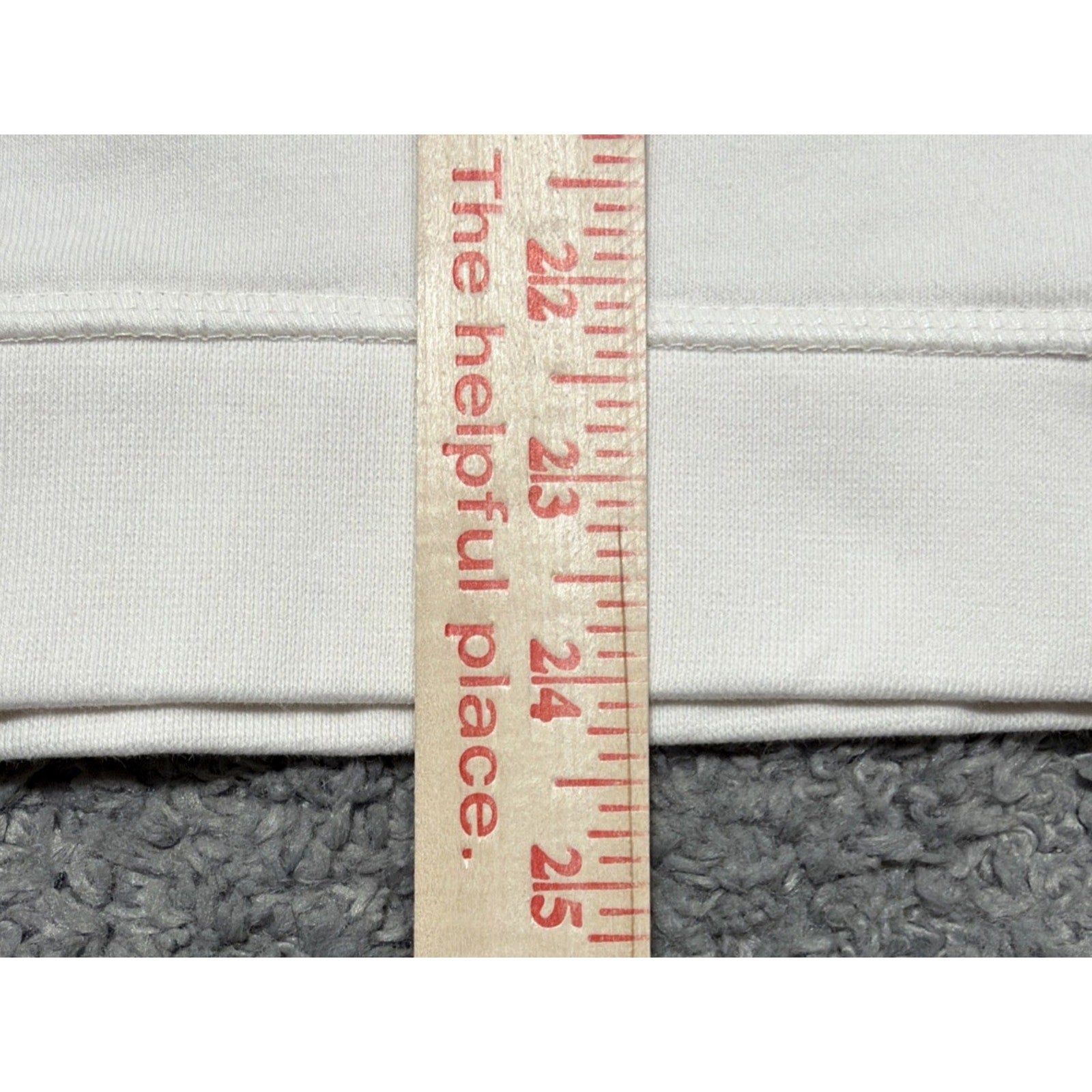 Lake Weekend Sweatshirt Women’s Large White Graphic Crewneck Cozy Casual Natural