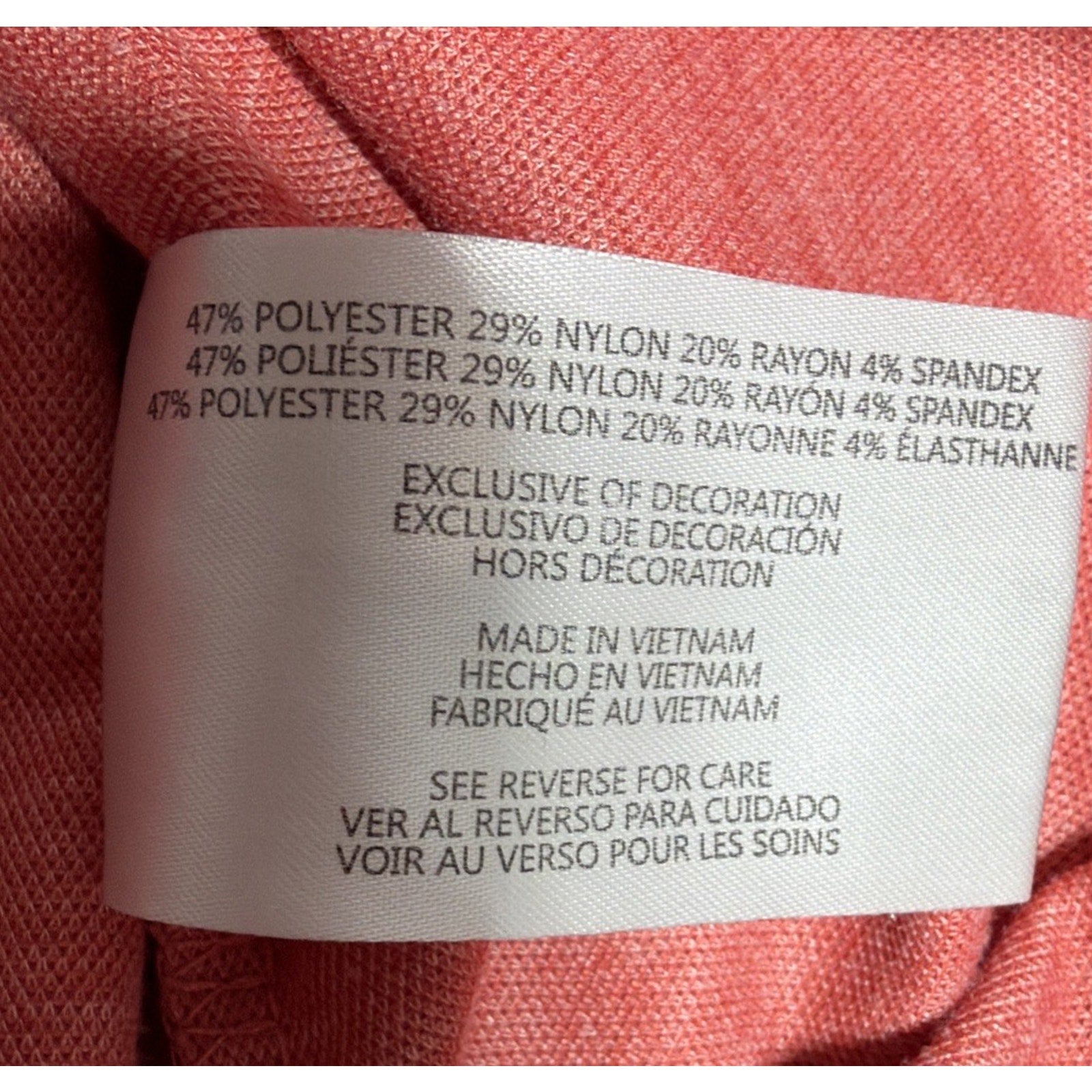 Fundamental Coast Shirt Mens Medium Polo Short Sleeve Coral Beach Casual Preppy