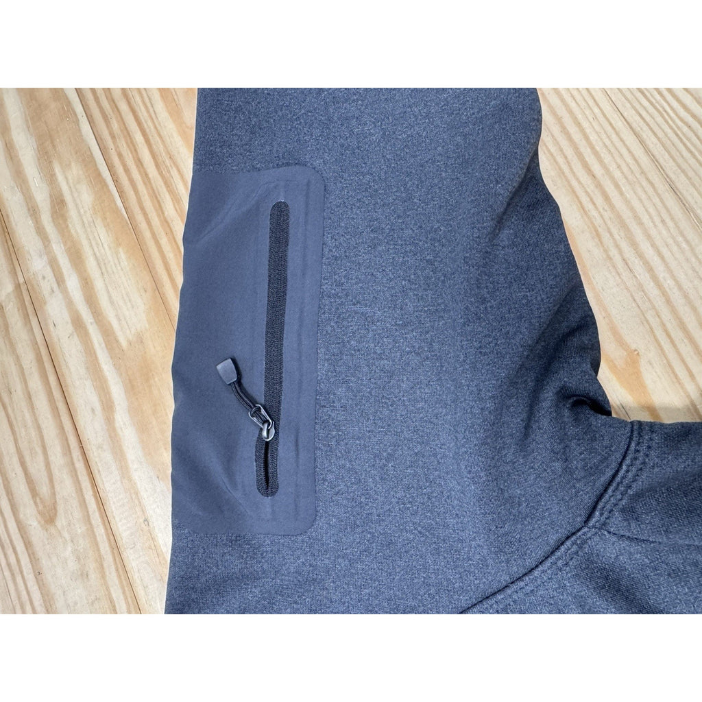 Reebok Mens Lightweight Jacket Black Large Zip Fleece Lined Jabezoo Industrial