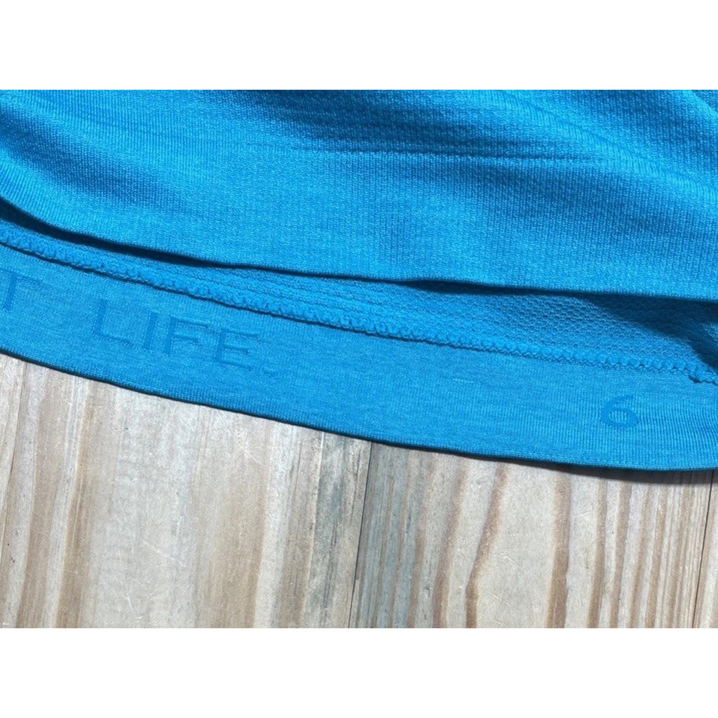 Lululemon Swiftly Tech Long Sleeve 2.0 *Race~SZ: 6 Ripple Wave Hawaiian Blue