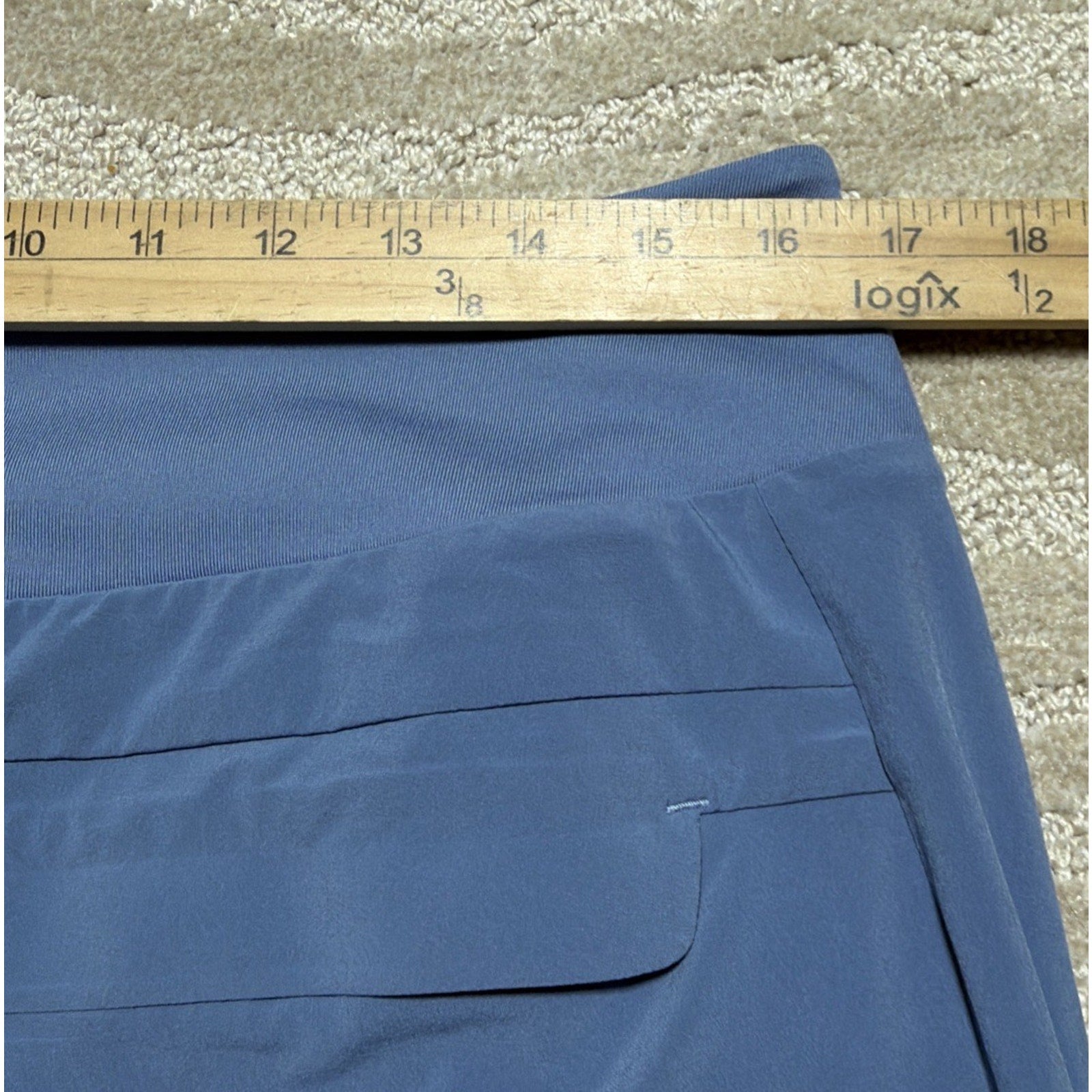 Athleta Women's Soho Skort 12 Tennis Running Activewear Cottage Blue Stretch