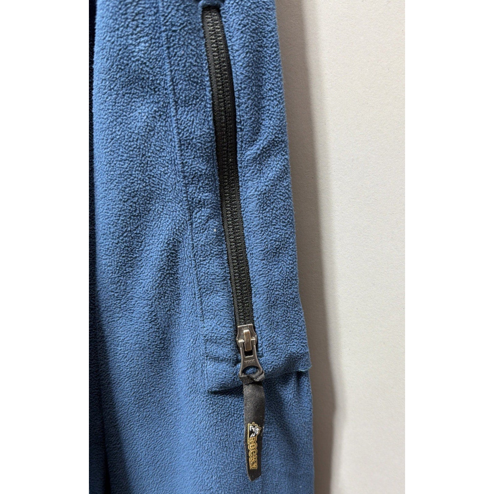 ROCKY Brands Shirt Men's Long Sleeve High Neck 1/4 Zip Pullover Blue XXL