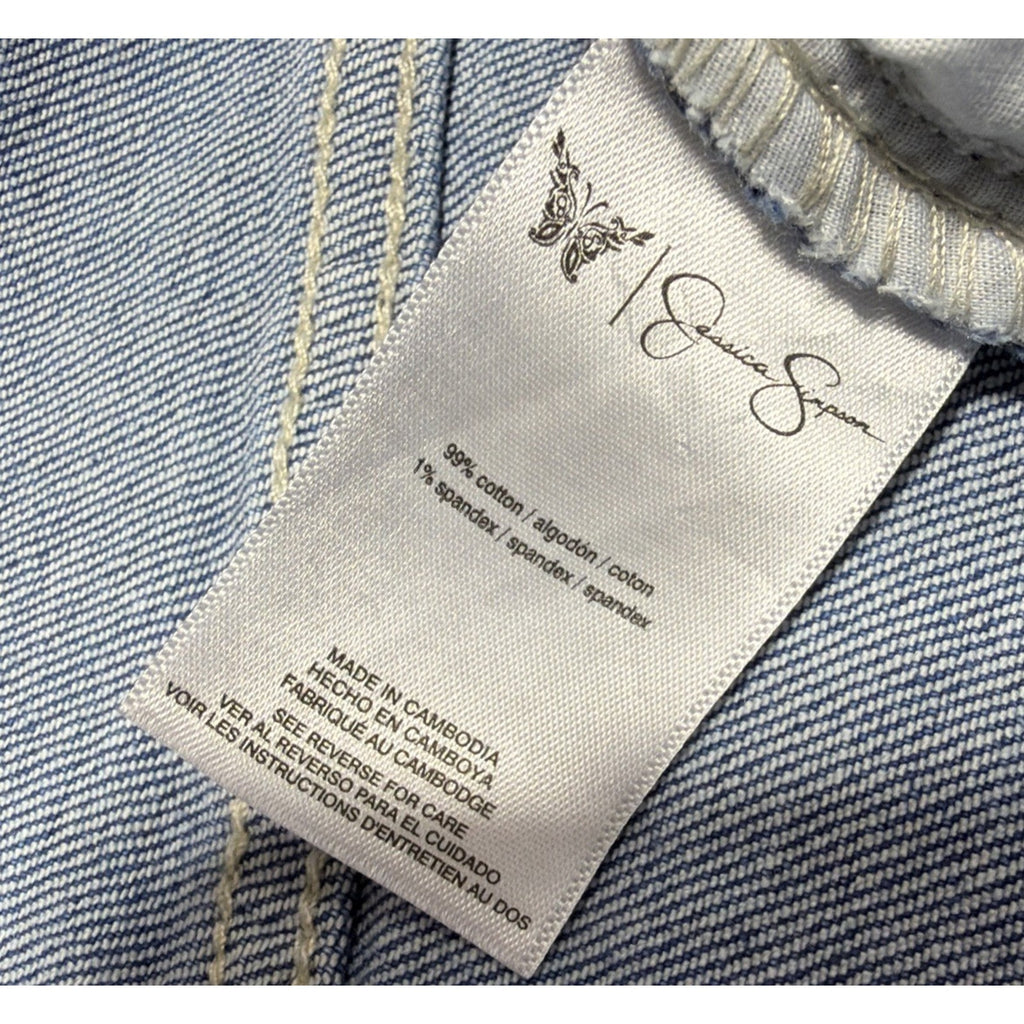 Jessica Simpson Freesia High Rise Wide Leg Jeans Womens Size 10 Denim Baggy