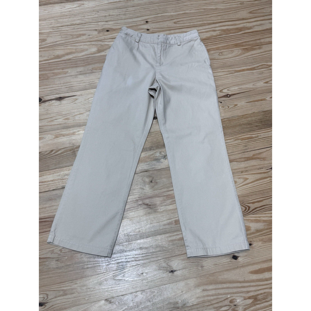 Lauren Ralph Lauren Chino Pants Brown Cotton Blend High Rise Women’s Size 4P