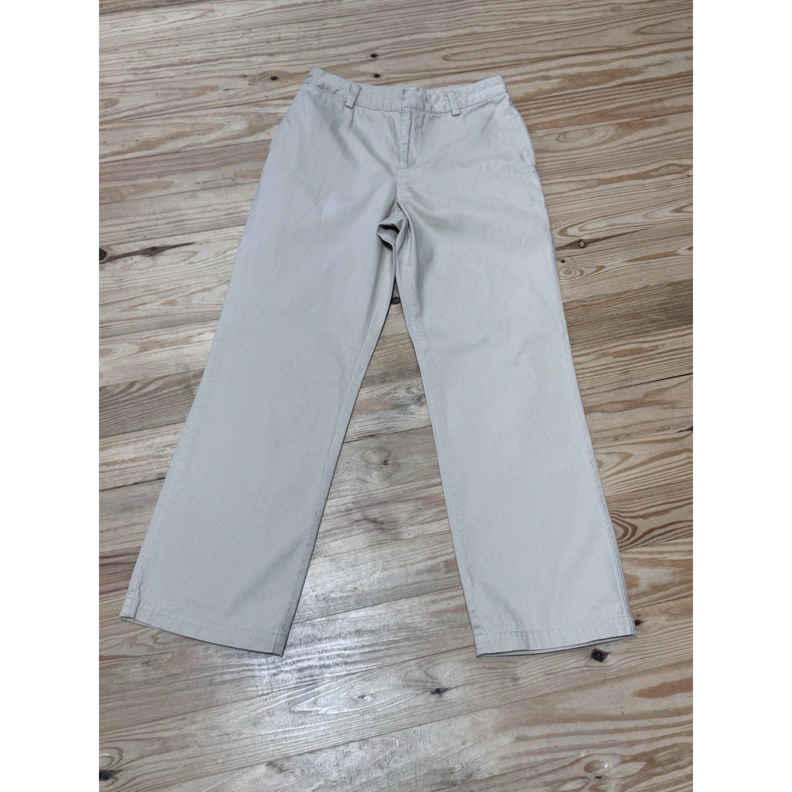 Lauren Ralph Lauren Chino Pants Brown Cotton Blend High Rise Women’s Size 4P