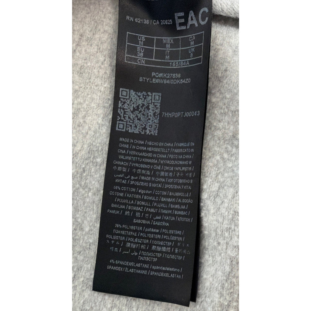 GUESS Los Angeles Women's Oversized Fleece Pullover Sweatshirt M Velour Letters