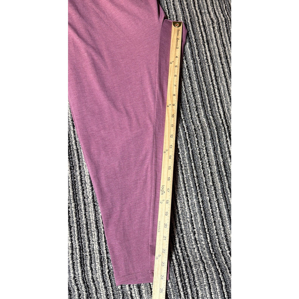 Halara Women’s Small Purple U-Neck Harem Jumpsuit Sleeveless Pockets Solid New