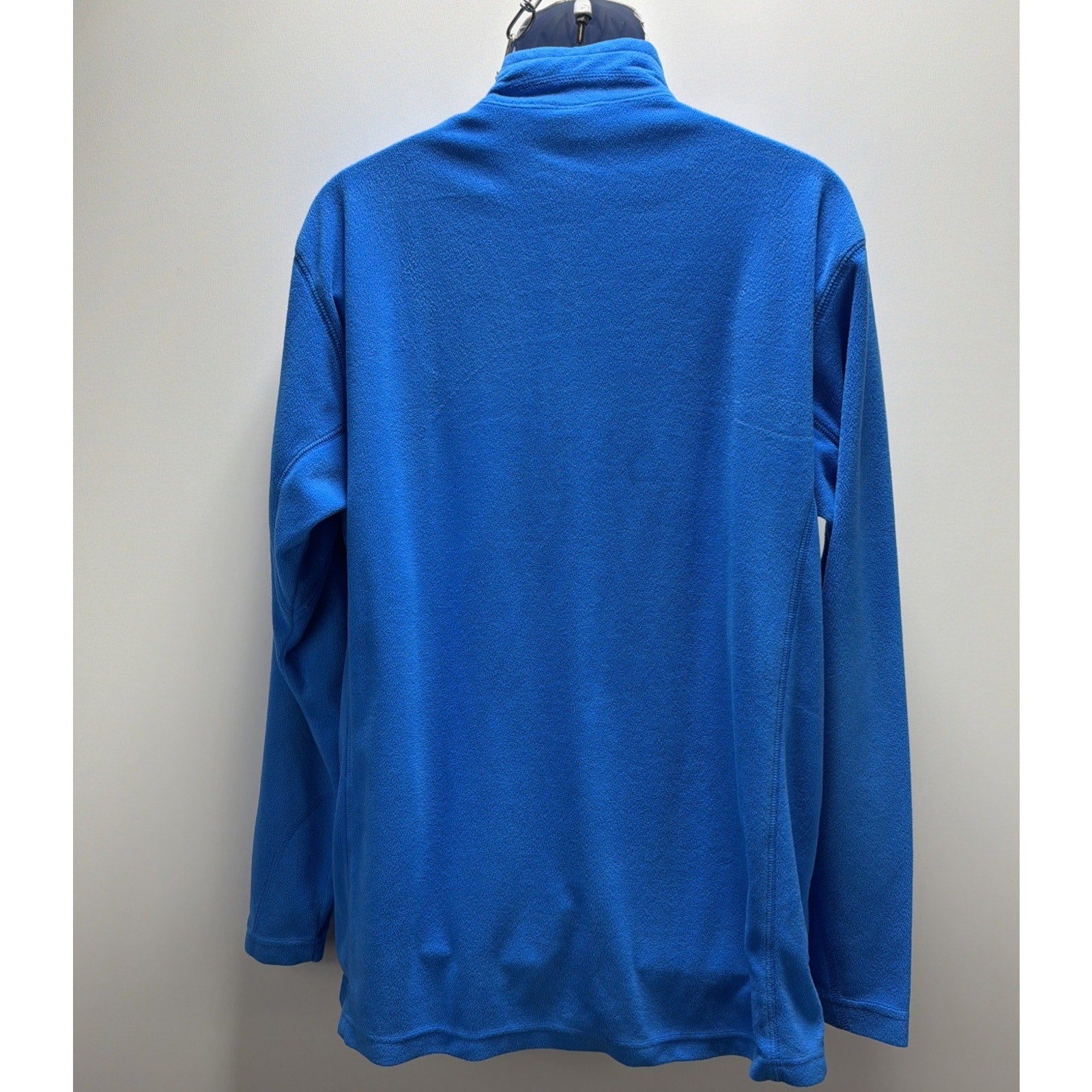 Columbia Sportswear Men’s XL Blue Quarter Zip Fleece Pullover Jacket Lightweight