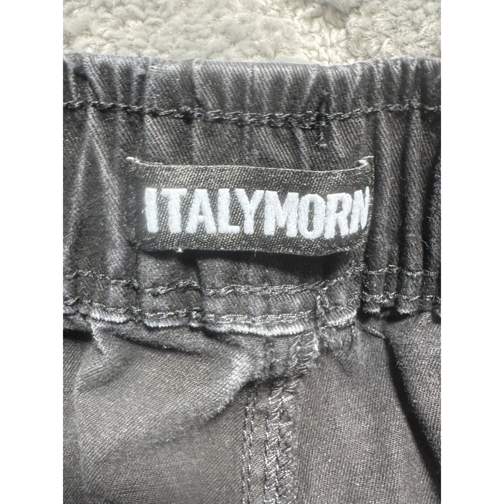 Italy Morn Men's Size Chino Jogger Pants Black 30X27