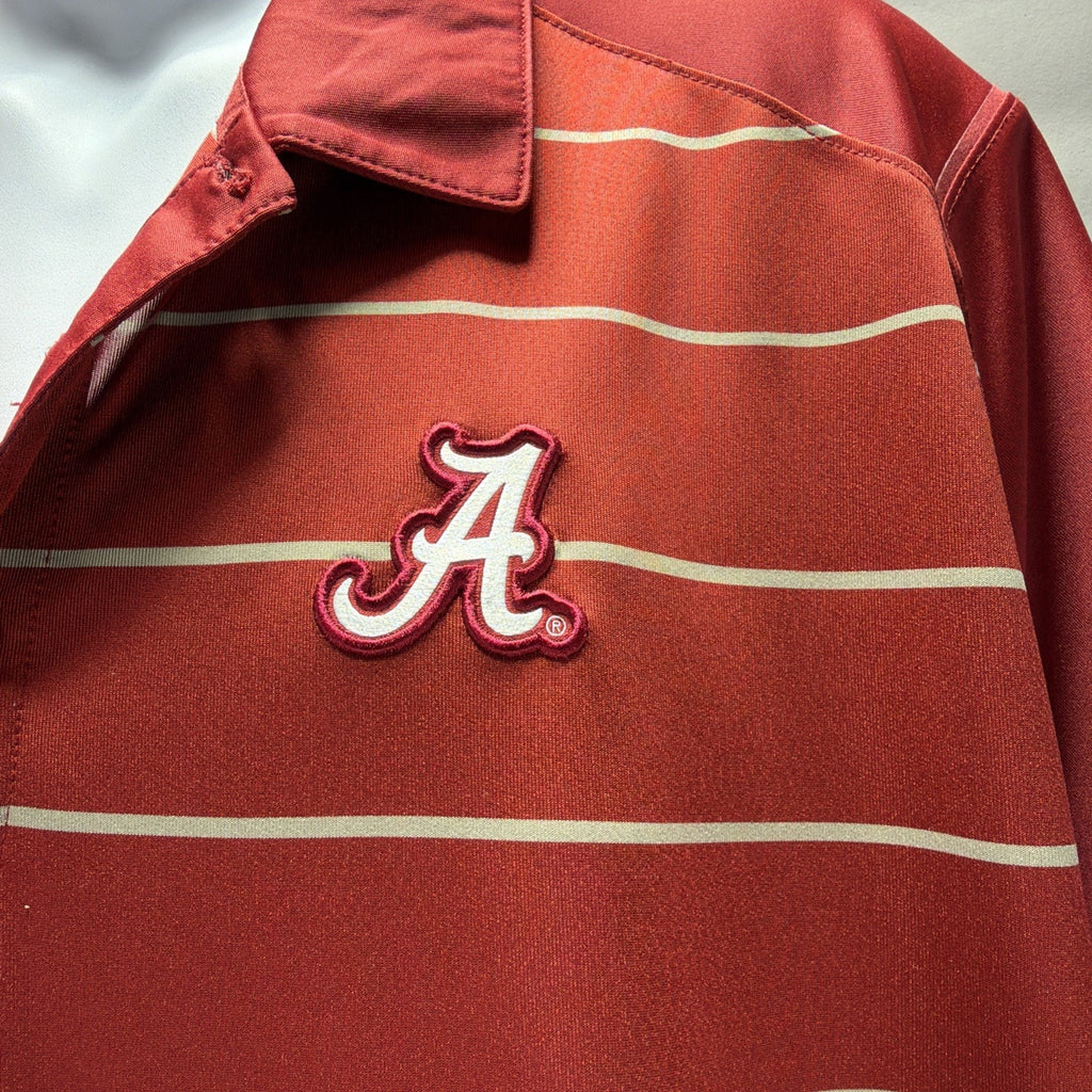 Men’s Nike XXL Alabama Crimson Tide Red Polo Performance Short Sleeve Shirt