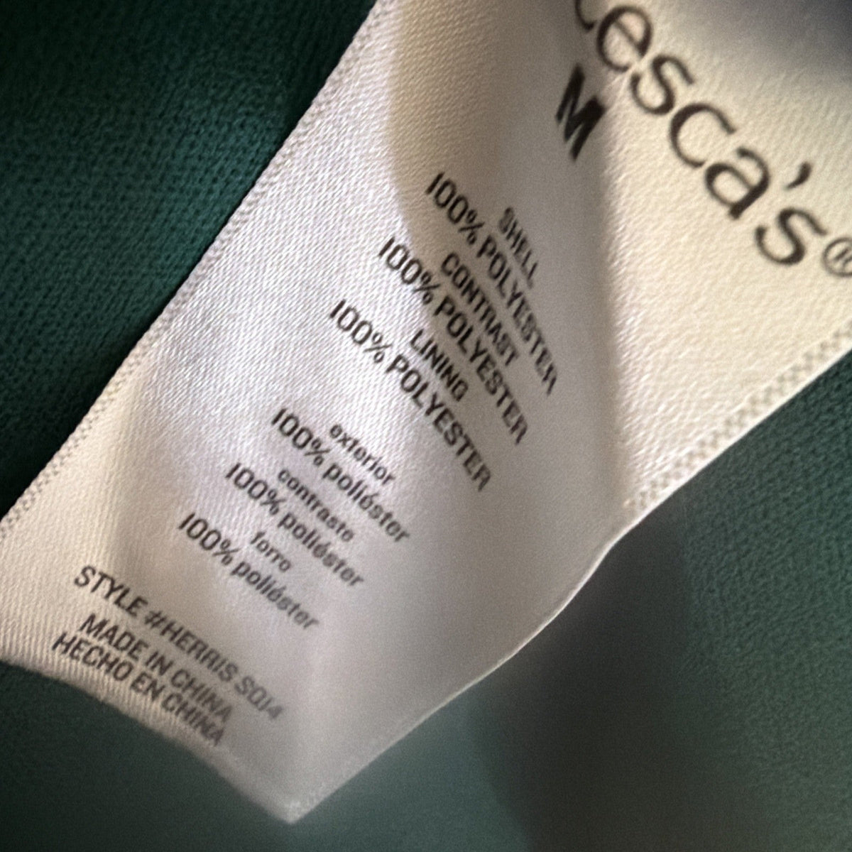 Francesca's Emerald Green Sequin Short Sleeve Dress Size Medium Holiday Formal