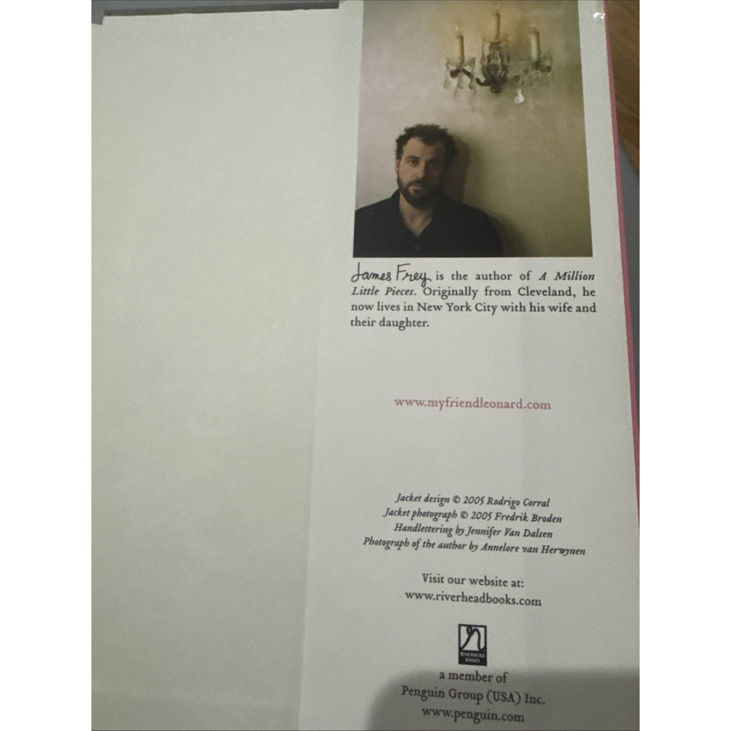 My Friend Leonard by James Frey With Hardcover with Dust Jacket