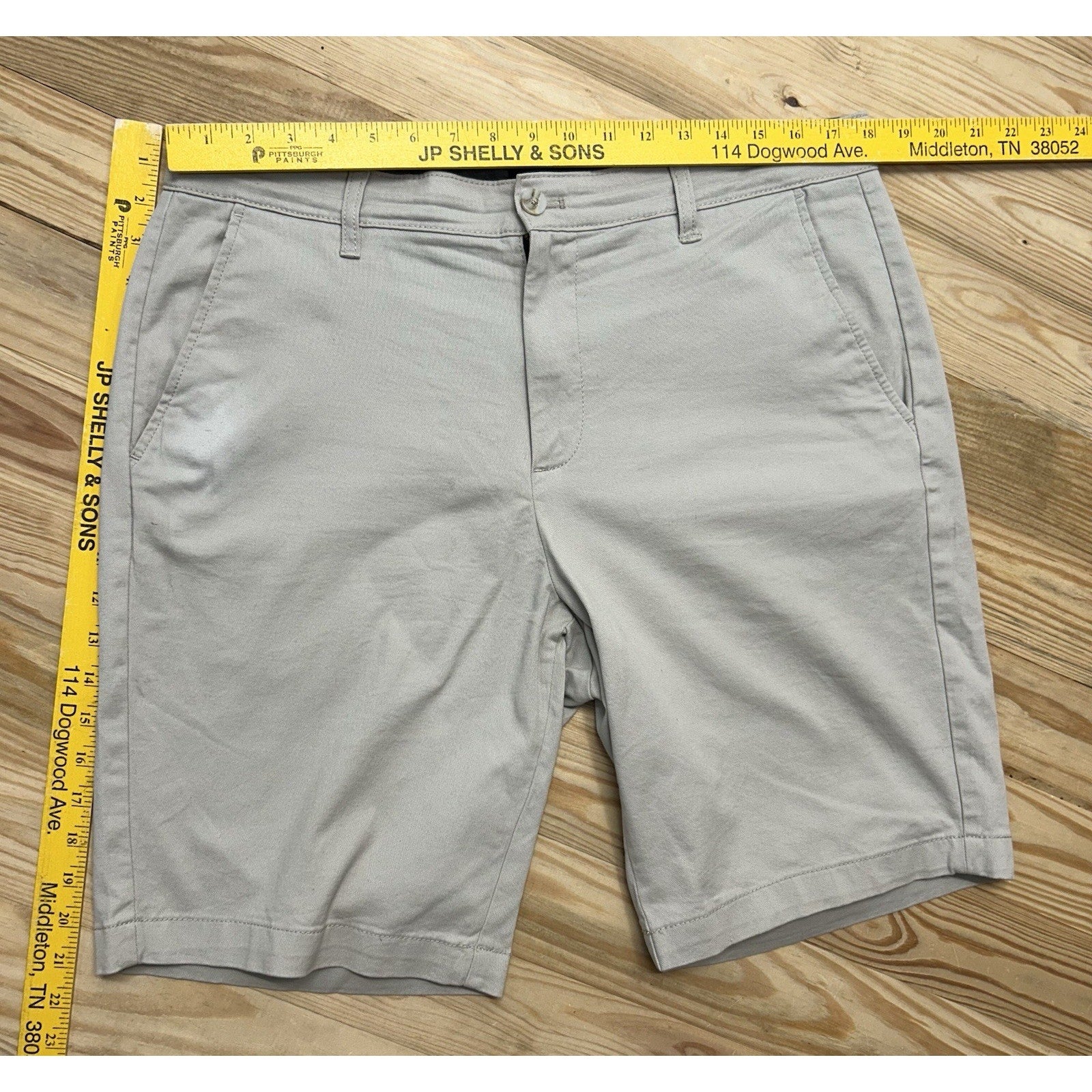 Nautica Flex Shorts Mens 34 Flat Front Classic Fit Clipper Short NWT.