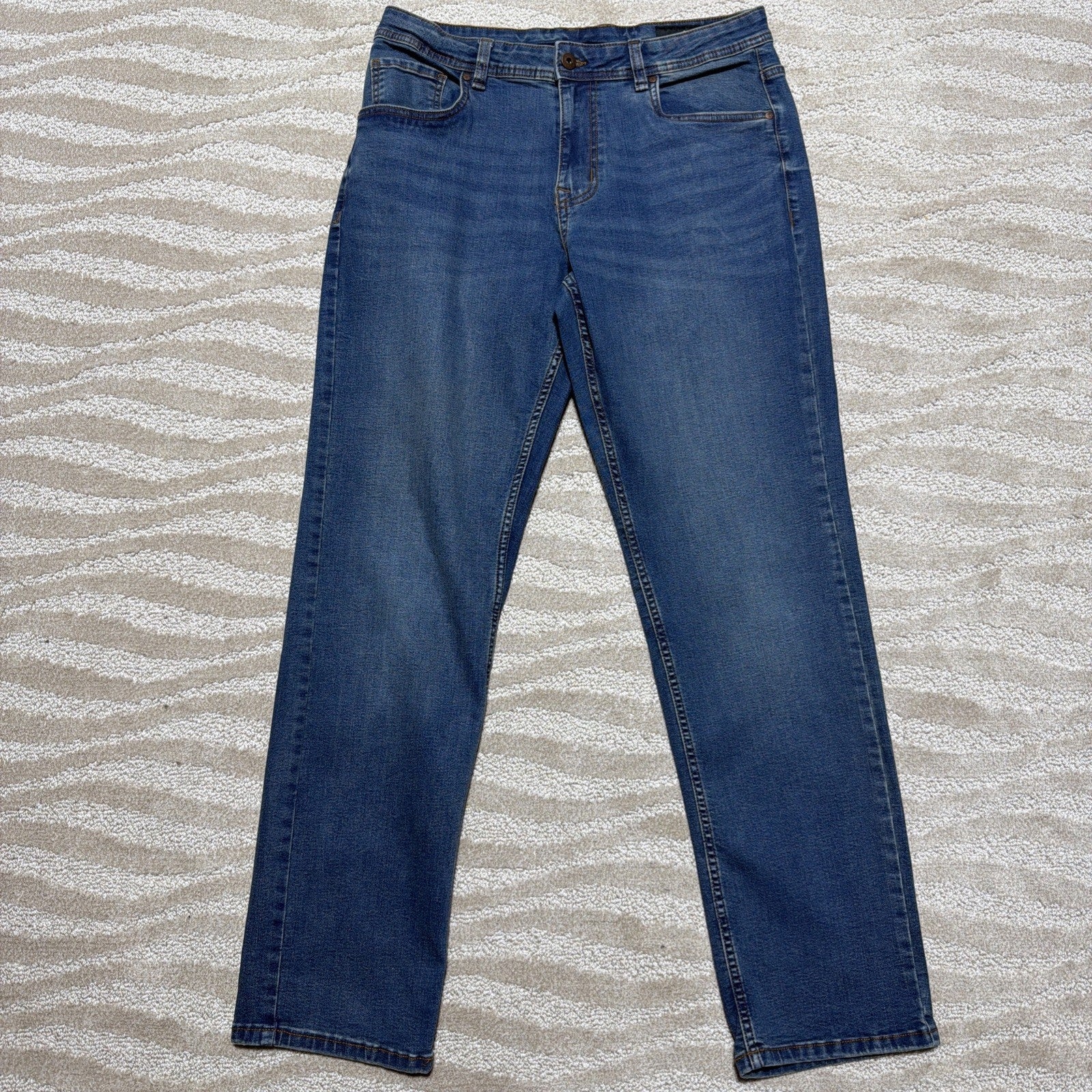 The Perfect Jean NYC Pants Mens 32x32 Blue Athletic Fit Stretch TPJ